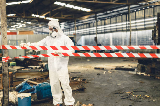 Professional Trauma Scene Cleanup technician working in West Elkton, OH